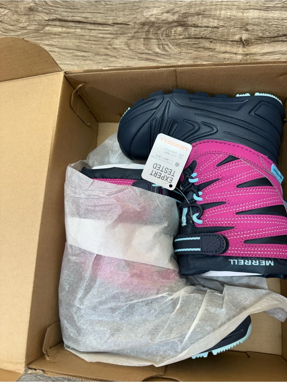 Merrell Kids Snow Quest Lite 3.0 Junior Waterproof size 8